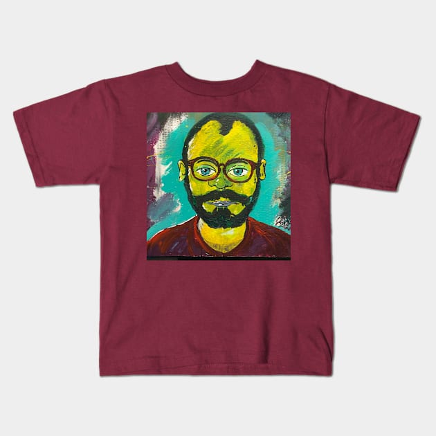 Snydroski Self Portrait 2020 Kids T-Shirt by snydroski